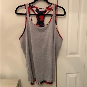 Reversible Champion mesh and cotton tank!